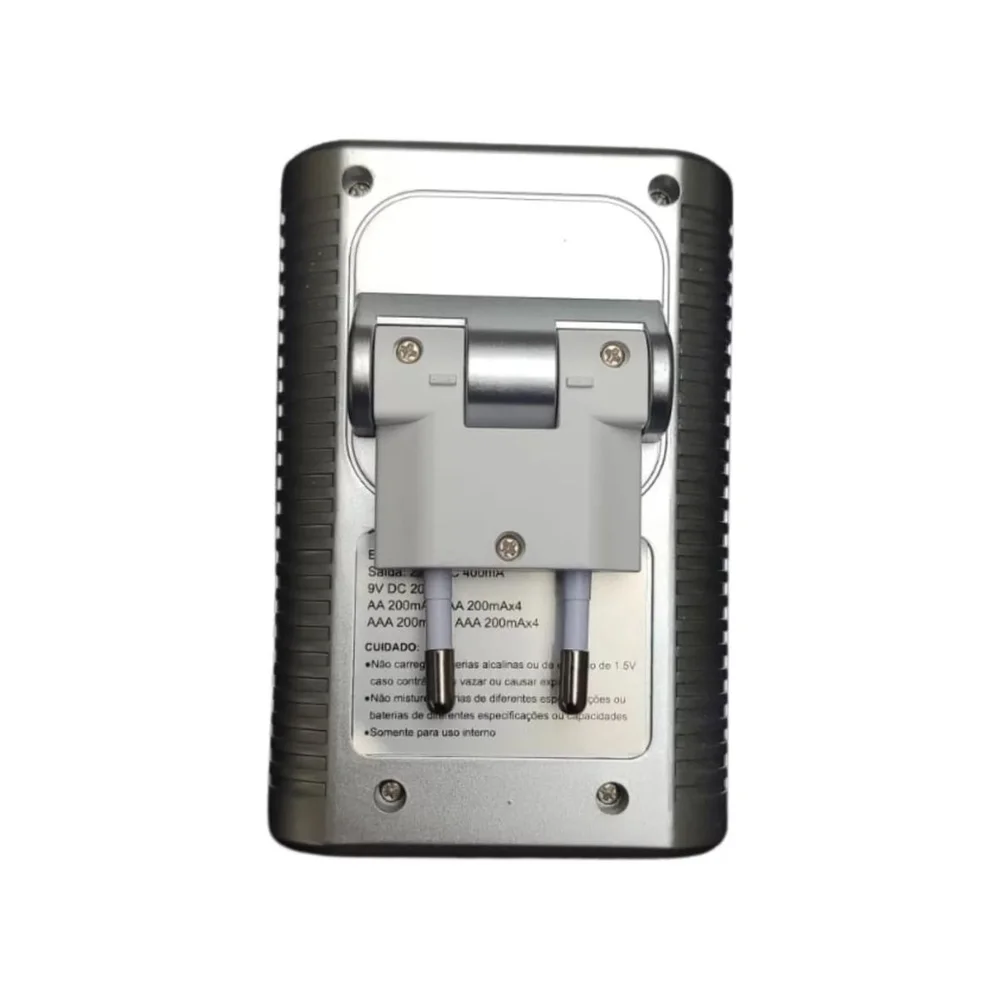 Imagem 2 de 5 do produto Carregador De Pilhas E Baterias Super Rapido Bivolt Ley2048 - Branco