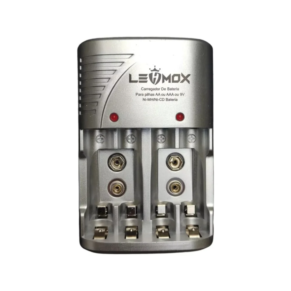 Imagem 5 de 5 do produto Carregador De Pilhas E Baterias Super Rapido Bivolt Ley2048 - Branco