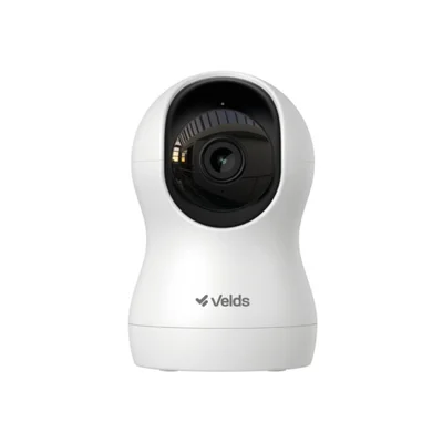 Câmera Interna Velds Ciptzw-3m Wi-fi 3mp 360º Até 10m Branca
