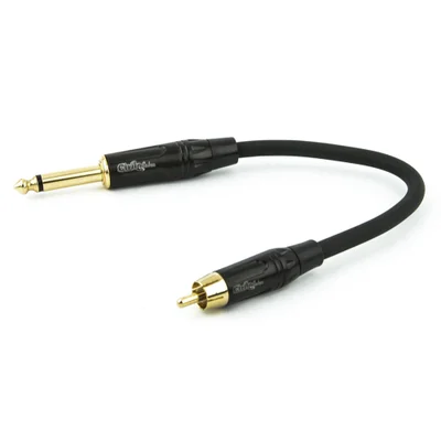Cabo Adaptador Rca Para P10 Profissional Mono - 3 Metros