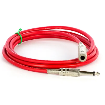 Extensão P10 Mono Vermelho - 2 Metros