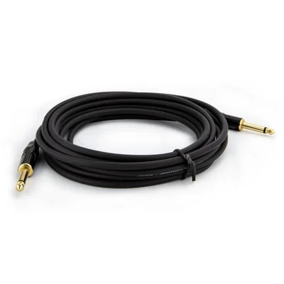 Cabo P10 Para P10 Mono Profissional - Preto 30 Metros