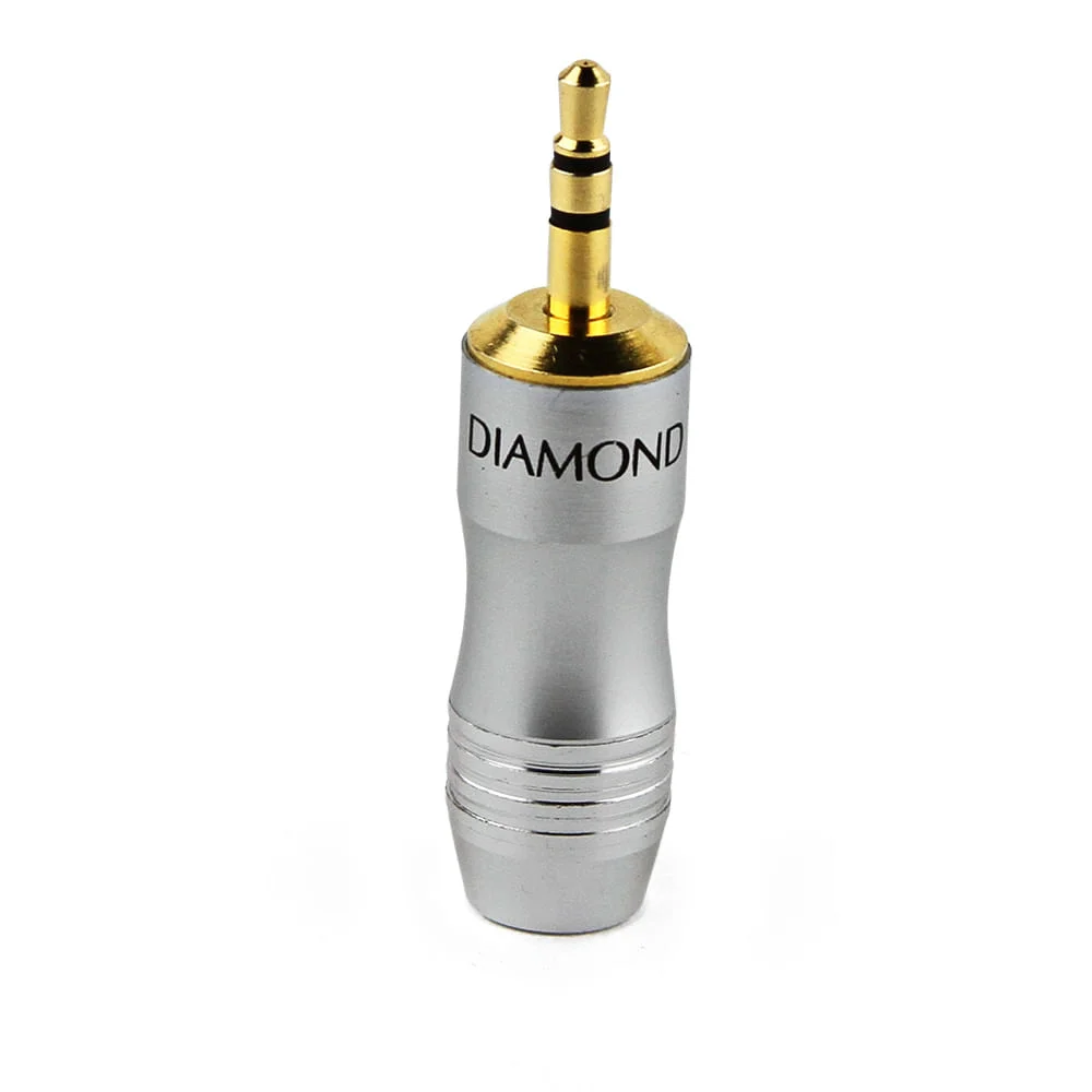 Imagem 2 de 3 do produto Plug Estéreo P2  Metal - 6mm
