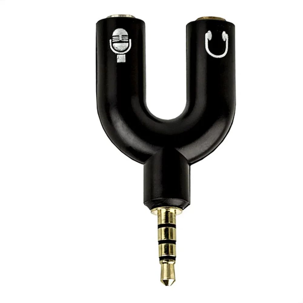 Imagem 3 de 5 do produto Mini Adaptador Y P2 P3 - Fone E Microfone