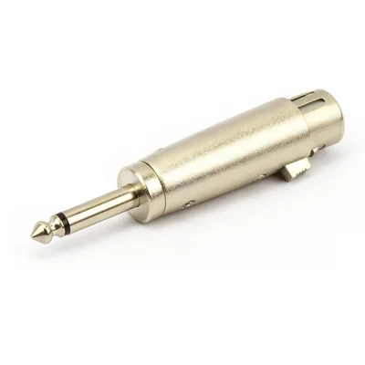 Adaptador P10 Macho Para Xlr - Fêmea