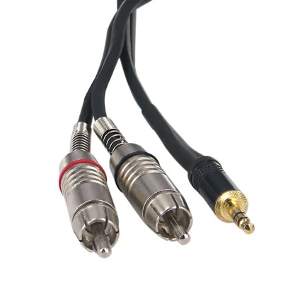 Cabo P2 Estereo Para 2 Rca Santo Angelo - 1 Metro