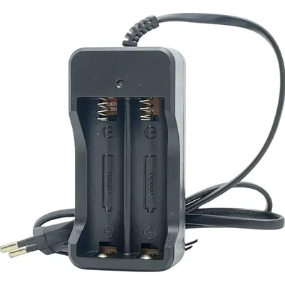 Carregador Duplo Bateria 18650 16340 14500 26650 Promoção.