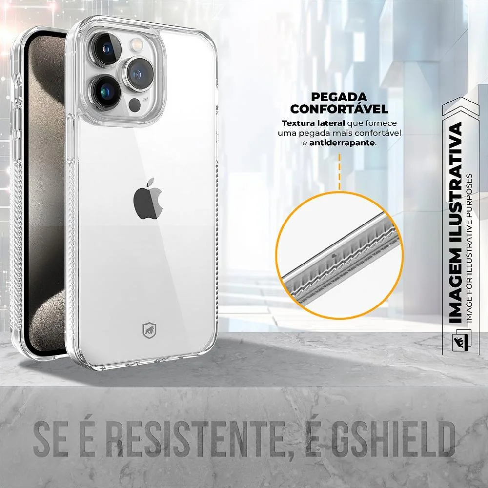 Imagem 3 de 5 do produto Capa Para Samsung Galaxy S24 Fe - Anti-slip - Gshield