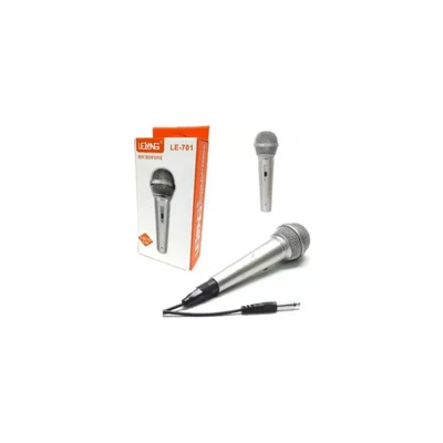 Microfone Com Fio 2,5m Lelong Le-701