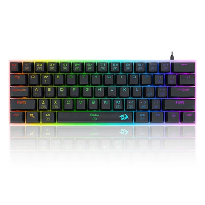 Teclado Gamer Mecânico Gigante Redragon Alien K605 Preto