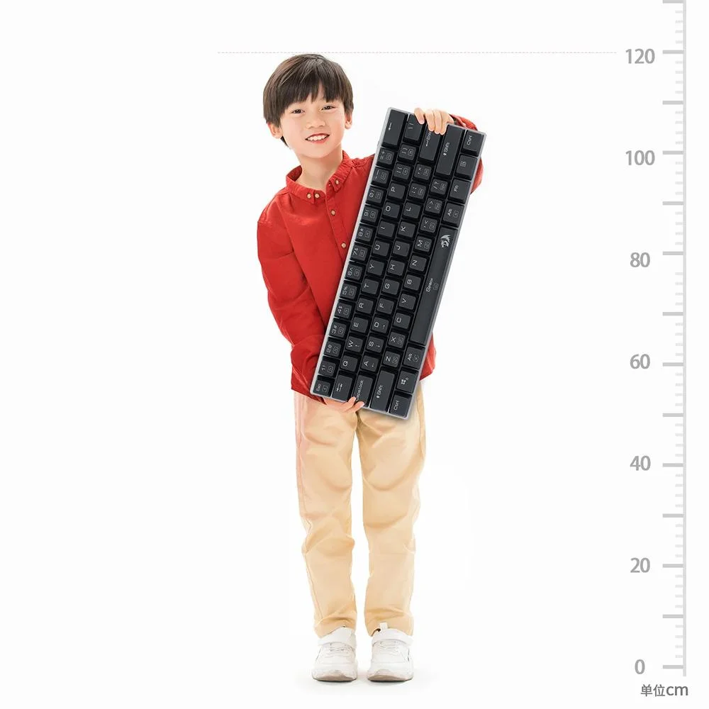 Imagem 2 de 5 do produto Teclado Gamer Mecânico Gigante Redragon Alien K605 Preto