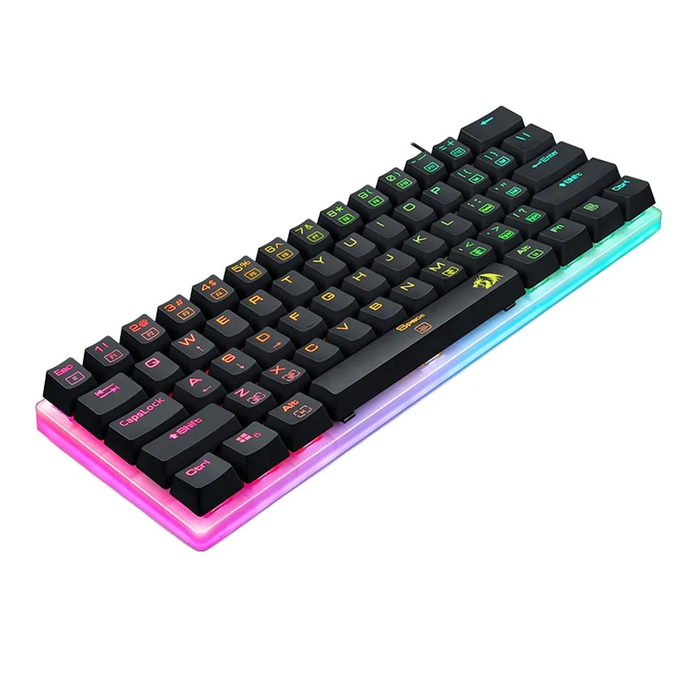 Imagem 4 de 5 do produto Teclado Gamer Mecânico Gigante Redragon Alien K605 Preto
