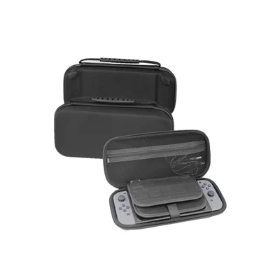 Kit Proteção Para Nintendo Switch 7 Em 1 - Case Capa Película Grips Caps