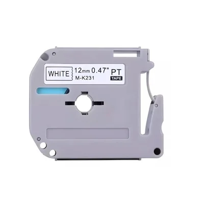 Fita Compativel Brother Branca M-k231 12mmx8m - Evolut