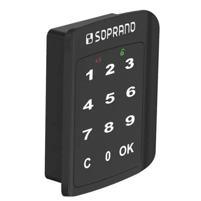 Fechadura Digital Para Móveis 1701 Com Puxador Soprano