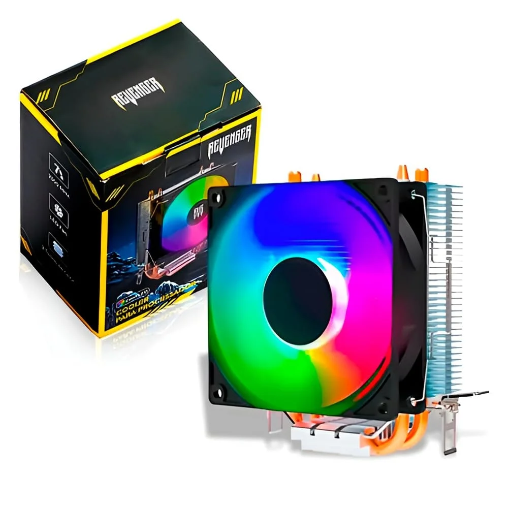 Imagem 3 de 5 do produto Cooler Para Processador Amd / Intel Com LED RGB Revenger - G-vr303