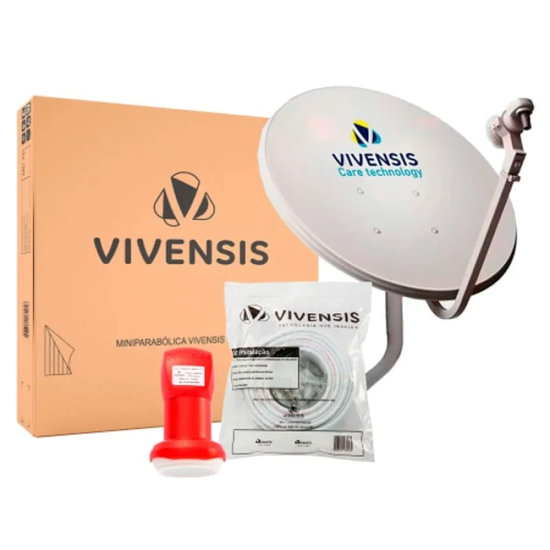 Imagem 2 de 4 do produto Antena Century 90cm Monoponto Banda Ku Chapa - Md90