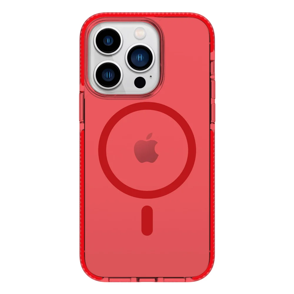 Imagem 5 de 5 do produto Case Prodigee Safetee Neo + Mag Iph 14 Pro, Vermelho.