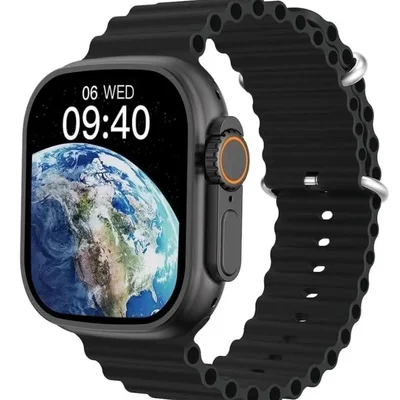 Smartwatch Hw9 Ultra Max Amoled Series 9 Digital 2.2 49mm 8 2 Multiiras - Preto