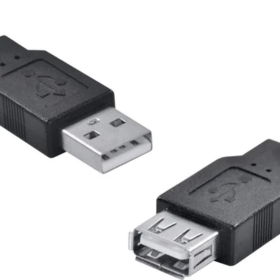 Cabo Usb A Macho X Usb A Femea 2.0 - 1.8m Extensor - Uamaf-18