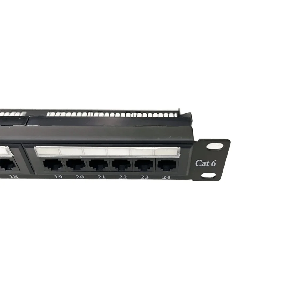 Imagem 3 de 3 do produto Rack Hammer Patch Panel 24p - Rj-45 Cat.6e - 1u - 19