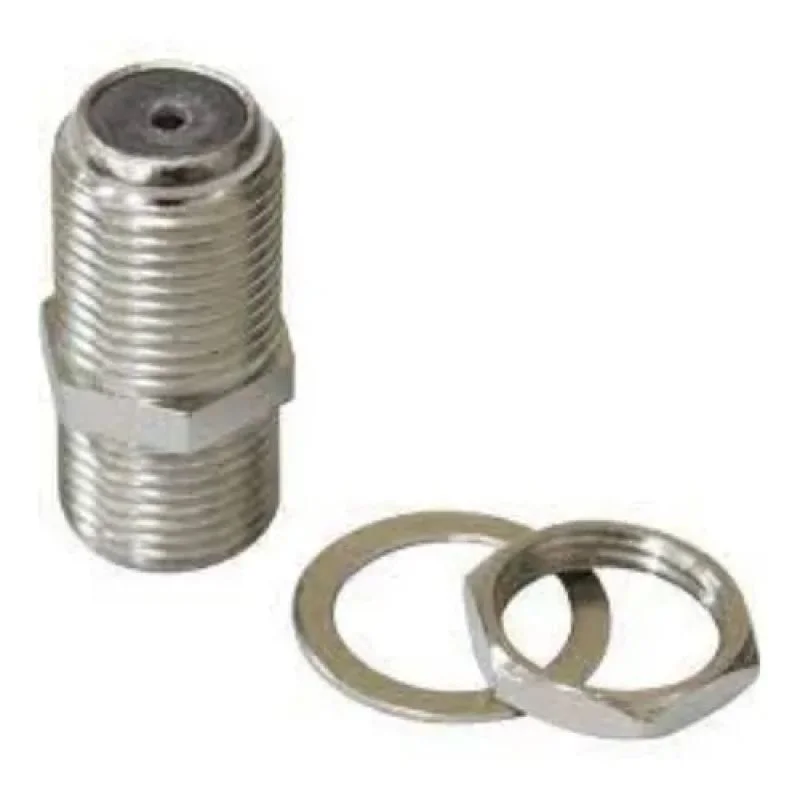 Imagem 2 de 3 do produto Cftv Conector F Emenda Femea X Femea C Porca E Aruela