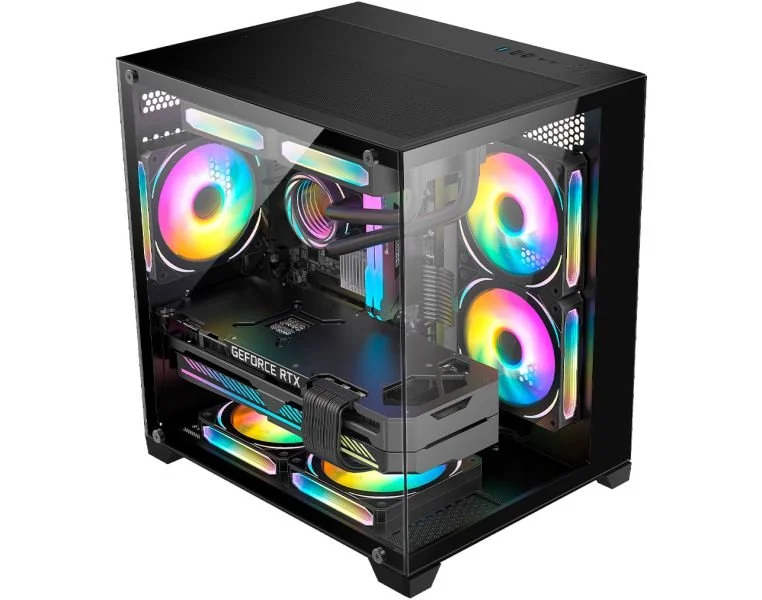 Gabinete Gamer Aquário Cg-0830 Micro Atx