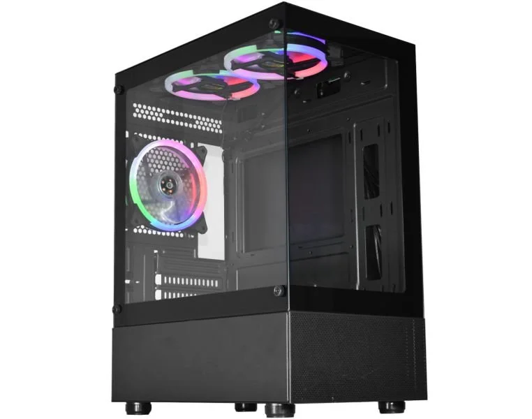 Gabinete Gamer Aquário Medusa Micro Atx Cg-01tw