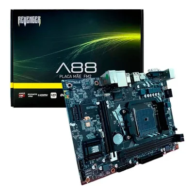 Placa Mãe Fm2/fm2 Séries Cp Clipset Amda68 A88 16gb Usb 3.0