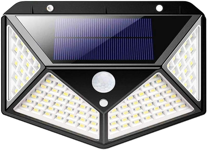 Luminária Solar Arandela Parede Sensor Presença Luz LED