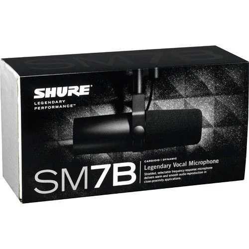 【ゆかり】SHURE SM7B 本体のみ Microfone Shure Vocal Profissional Podcast KaBuM