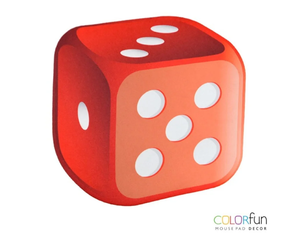 Mousepad / Imã Decorativo Colorfun Dado Mousepad / Imã Decorativo Colorfun Dado