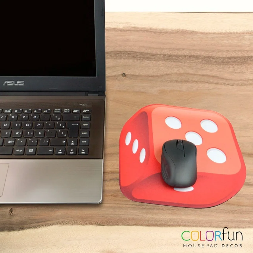 Mousepad / Imã Decorativo Colorfun Dado Mousepad / Imã Decorativo Colorfun Dado