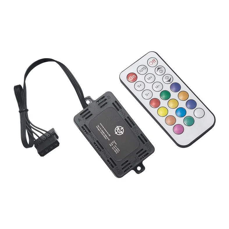 Imagem 4 de 4 do produto Kit 5 Cooler Fan Tgt Multi 5x120mm LED RGB 1200rpm - Tgt-mrg120-RGB5