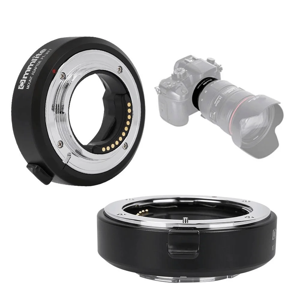 Adaptador Commlite Cm-ft-mft Four Thirds Para Micro Four Thirds M4/3 Com Autofoco Eletrônico Adaptador Commlite Cm-ft-mft Four Thirds Para Micro Four Thirds M4/3 Com Autofoco Eletrônico
