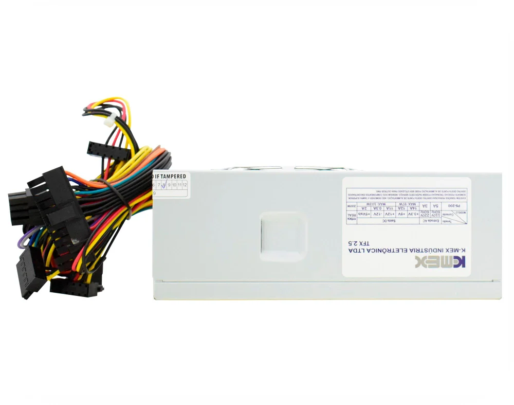 Imagem 2 de 5 do produto Fonte Atx 200w K-mex Ps-200rns 24 Pinos