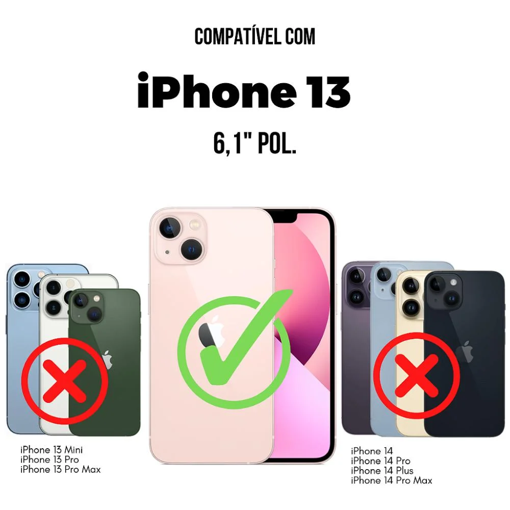 Imagem 2 de 5 do produto Película Para Iphone 13 - Ultra Safe - 6 Meses De Garantia De Tela - Gshield
