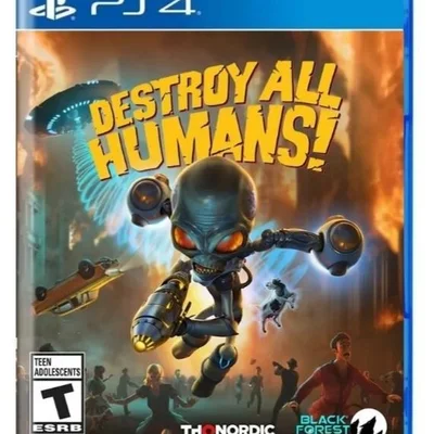 Jogo Destroy All Humans! Ps4 Novo