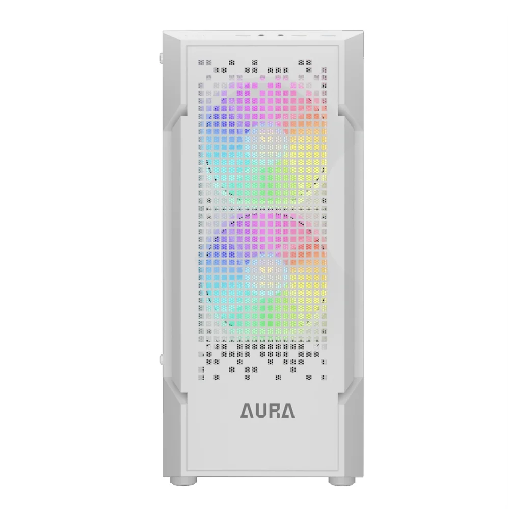 Imagem 5 de 5 do produto Gabinete Gamer Gamdias Aura Gc7 Wh ARGB, Mid-tower, Vidro Temp, 3 Fans, White - Aura Gc7 Wh ARGB