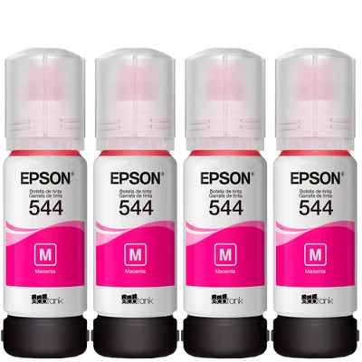 Kit 04 Tinta T544320 T544 Magenta L3150 L3110 3150 3110 Original