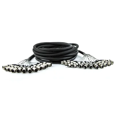 Multicabos Xlr 12 Vias Cirilo Cabos - 50 Mt