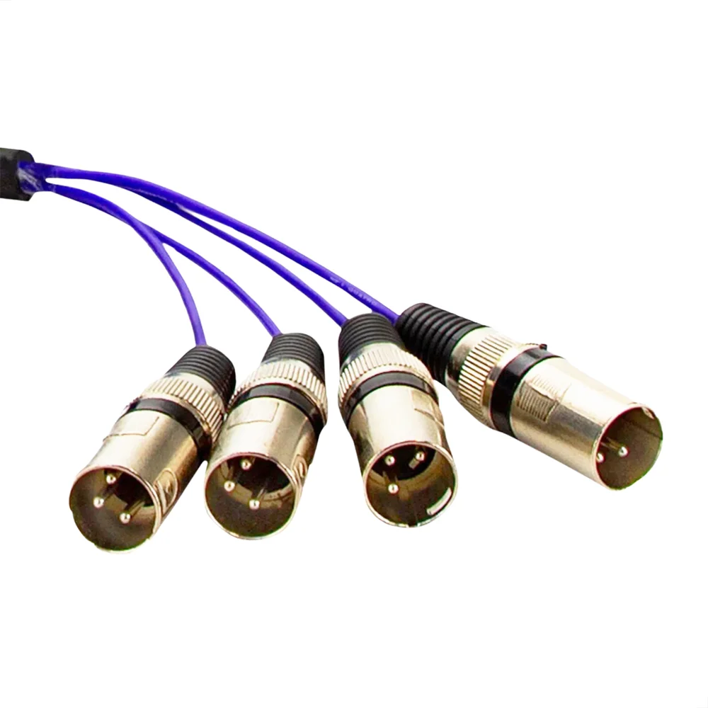 Imagem 5 de 5 do produto Multicabos Com Conectores Xlr 4 Vias Cirilo Cabos 80 Metros