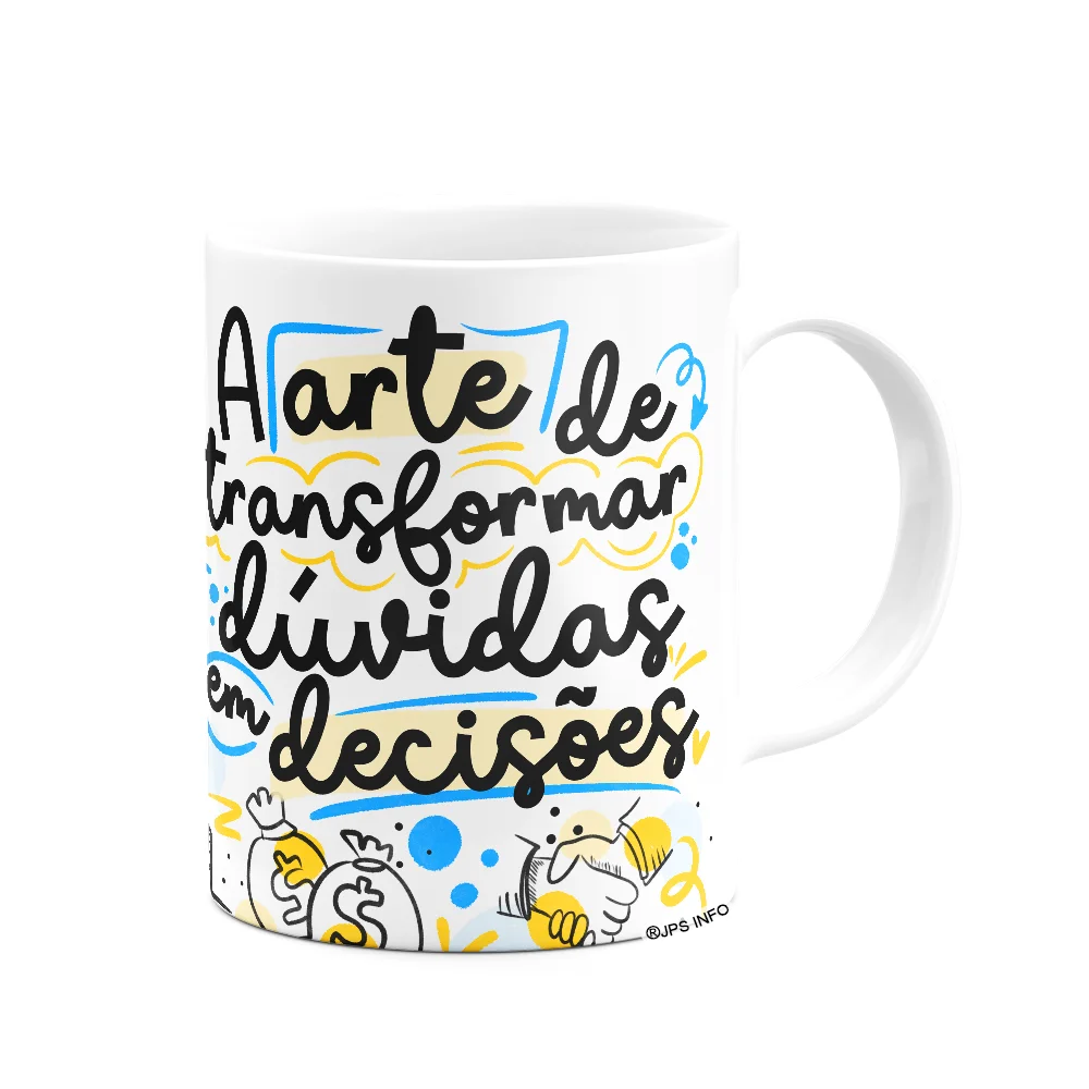 Imagem 3 de 3 do produto Caneca Profissões - Vendedor - 325ml - Branca