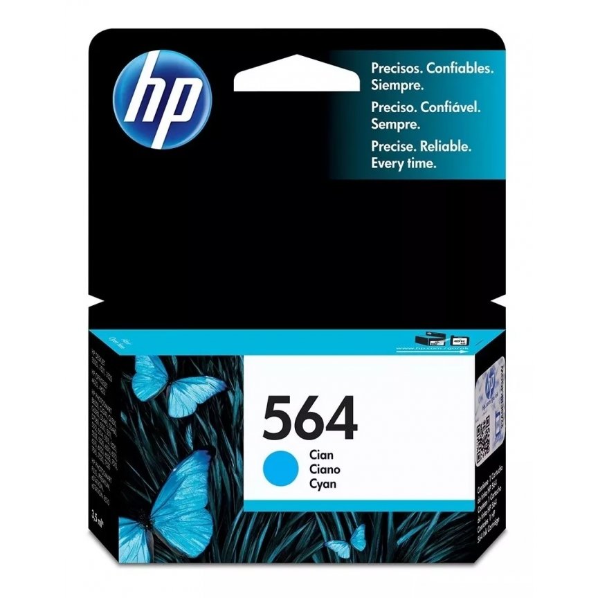 Cartucho Tinta   Hp 564 3520 4622 3526 Ciano Cb318wl