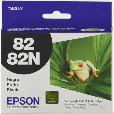 Cartucho Epson 82n T082120 Br Preto | R270 | R290 | Rx590 | Rx610