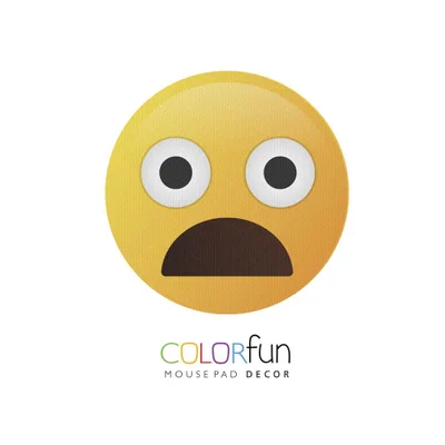 Mouse Pad Base Reliza Decor Colorfun Assustado 002194