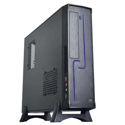 Gabinete Horizontal Slim Sff Dt-120bk Com Fonte Sfx 200w Preto C3tech
