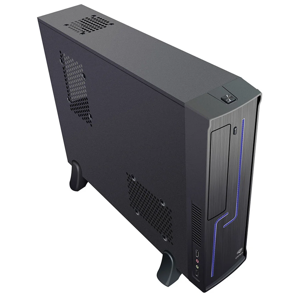 Imagem 3 de 4 do produto Gabinete Horizontal Slim Sff Dt-120bk Com Fonte Sfx 200w Preto C3tech