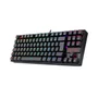 Teclado Magnético Gamer Redragon Kumara Pro K552RGB RGB Switch Marrom C/fio Abnt2 Preto