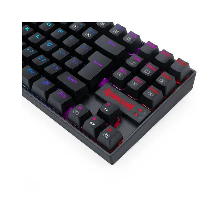 Teclado Magnético Gamer Redragon Kumara Pro K552RGB RGB Switch Marrom C/fio Abnt2 Preto Teclado Magnético Gamer Redragon Kumara Pro K552RGB RGB Switch Marrom C/fio Abnt2 Preto